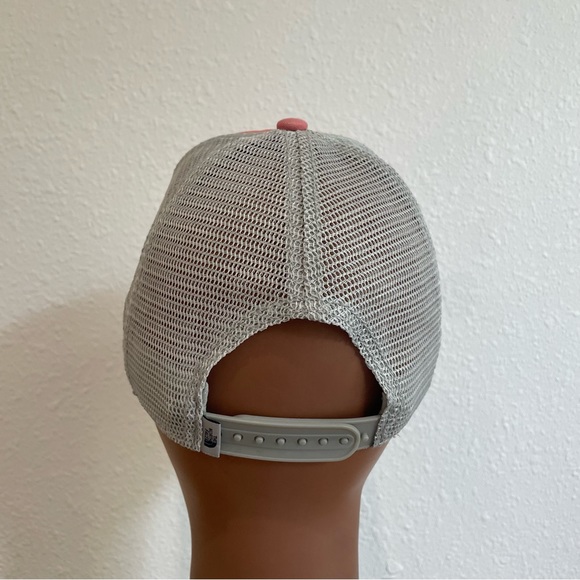 The North Face Pink Mesh Snap Back Trucker Hat - Picture 7 of 9